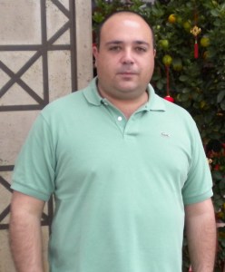 El autor a los 38 años con más de 110 Kg