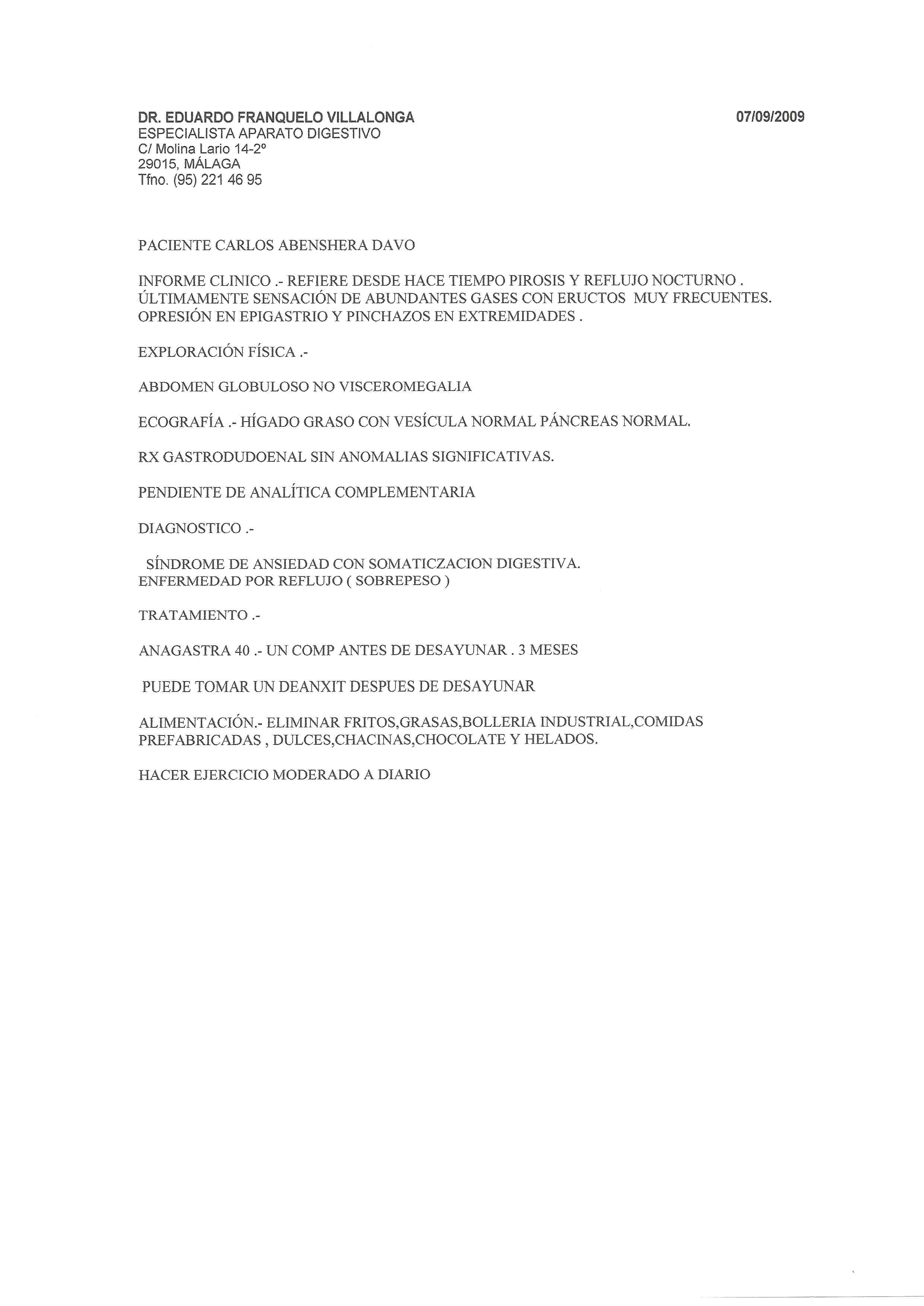 5 - 7 Septiembre 2009 - Digestivo 2