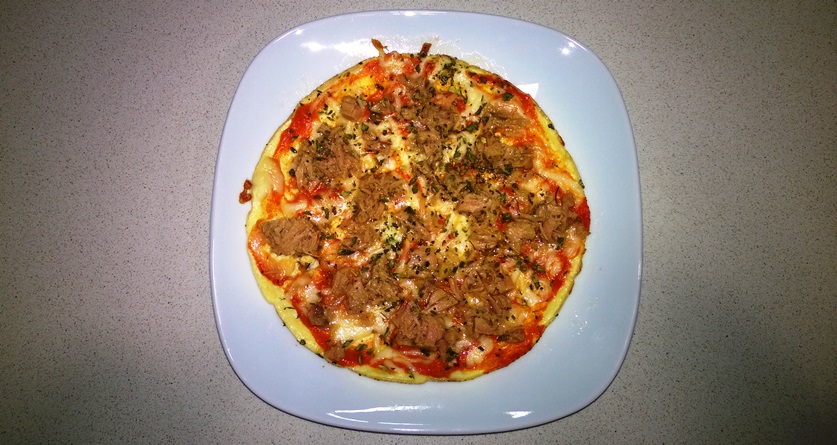 Falsa Pizza de Atún Falsa Pizza de Atún
