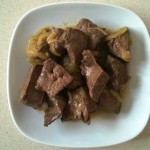 Hígado Encebollado al Jerez