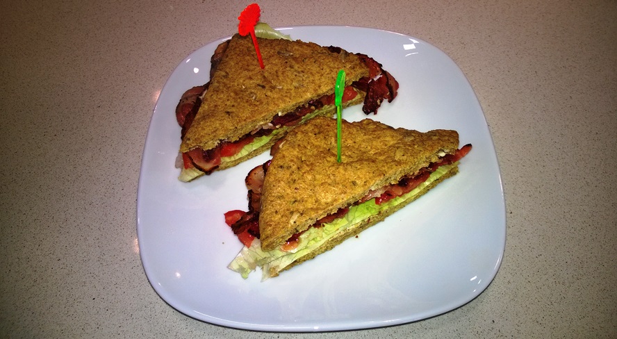 Sandwich BLT para adelgazar Sandwich BLT para adelgazar