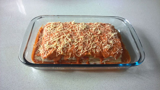 Receta de Lasaña sin carbohidratos