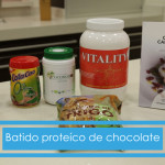 Batido de proteína con chcocolate