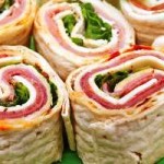 Enrollado de tortilla low-carb