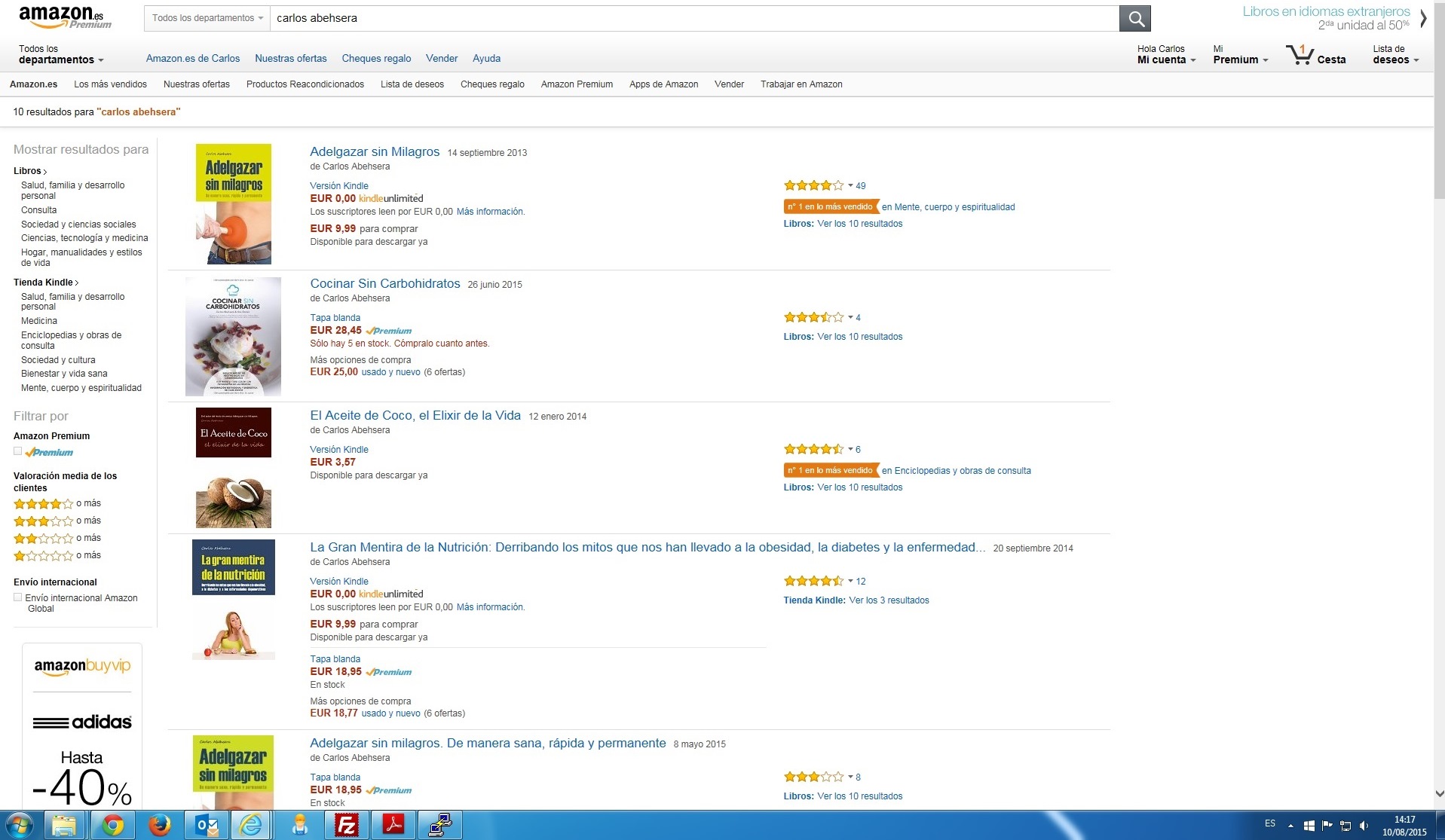 libros para adelgazar mas vendidos