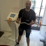 Sesión con chaleco de electroestimulación