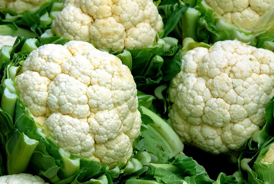 Coliflor para bajar de peso